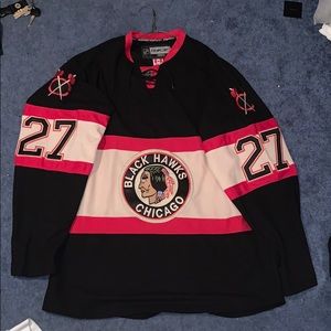 Stitched Jeremy Roenick Classic Blackhawks Jersey